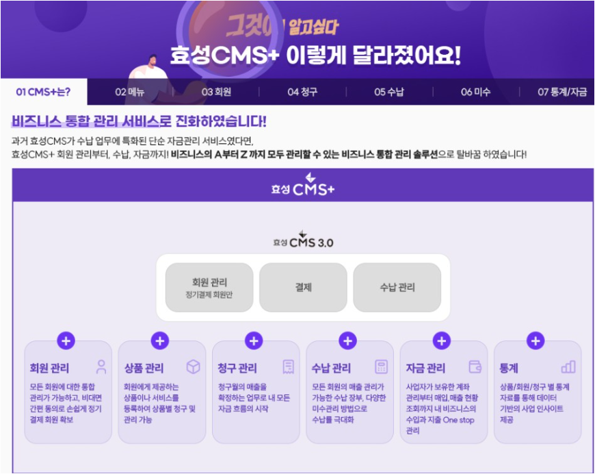 효성cms